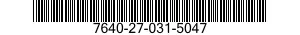 7640-27-031-5047 MAP 7640270315047 270315047