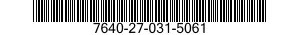 7640-27-031-5061 MAP 7640270315061 270315061