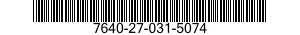 7640-27-031-5074 MAP 7640270315074 270315074
