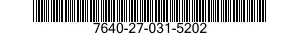 7640-27-031-5202 MAP 7640270315202 270315202