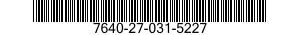 7640-27-031-5227 MAP 7640270315227 270315227