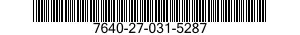 7640-27-031-5287 MAP 7640270315287 270315287