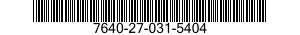 7640-27-031-5404 MAP 7640270315404 270315404
