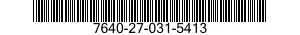 7640-27-031-5413 MAP 7640270315413 270315413