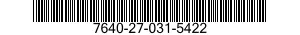 7640-27-031-5422 MAP 7640270315422 270315422