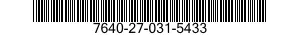 7640-27-031-5433 MAP 7640270315433 270315433