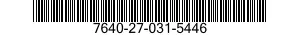 7640-27-031-5446 MAP 7640270315446 270315446