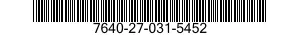 7640-27-031-5452 MAP 7640270315452 270315452