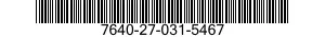 7640-27-031-5467 MAP 7640270315467 270315467