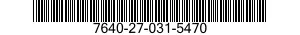 7640-27-031-5470 MAP 7640270315470 270315470