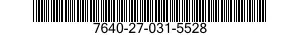 7640-27-031-5528 MAP 7640270315528 270315528