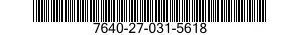 7640-27-031-5618 MAP 7640270315618 270315618