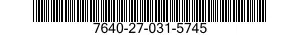 7640-27-031-5745 MAP 7640270315745 270315745