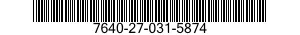 7640-27-031-5874 MAP 7640270315874 270315874