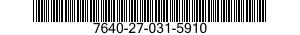 7640-27-031-5910 MAP 7640270315910 270315910