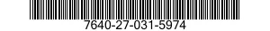 7640-27-031-5974 MAP 7640270315974 270315974
