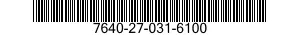 7640-27-031-6100 MAP 7640270316100 270316100