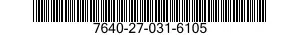 7640-27-031-6105 MAP 7640270316105 270316105