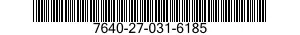 7640-27-031-6185 MAP 7640270316185 270316185