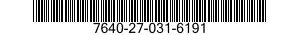 7640-27-031-6191 MAP 7640270316191 270316191