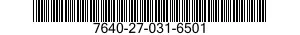 7640-27-031-6501 MAP 7640270316501 270316501