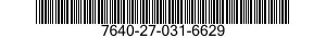 7640-27-031-6629 MAP 7640270316629 270316629