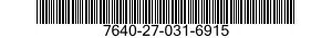 7640-27-031-6915 MAP 7640270316915 270316915