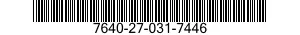 7640-27-031-7446 MAP 7640270317446 270317446