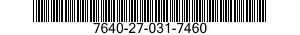 7640-27-031-7460 MAP 7640270317460 270317460