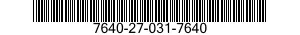7640-27-031-7640 MAP 7640270317640 270317640