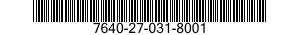 7640-27-031-8001 MAP 7640270318001 270318001