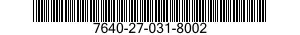 7640-27-031-8002 MAP 7640270318002 270318002