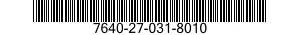 7640-27-031-8010 MAP 7640270318010 270318010