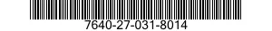 7640-27-031-8014 MAP 7640270318014 270318014