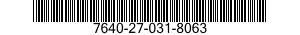 7640-27-031-8063 MAP 7640270318063 270318063