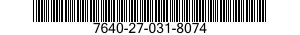 7640-27-031-8074 MAP 7640270318074 270318074