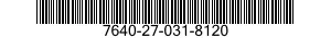 7640-27-031-8120 MAP 7640270318120 270318120