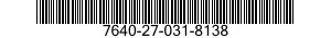 7640-27-031-8138 MAP 7640270318138 270318138
