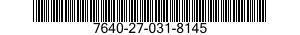 7640-27-031-8145 MAP 7640270318145 270318145