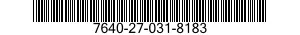 7640-27-031-8183 MAP 7640270318183 270318183