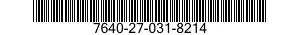 7640-27-031-8214 MAP 7640270318214 270318214