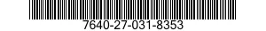 7640-27-031-8353 MAP 7640270318353 270318353