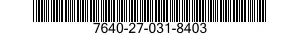 7640-27-031-8403 MAP 7640270318403 270318403