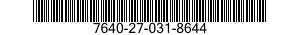 7640-27-031-8644 MAP 7640270318644 270318644