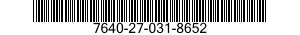 7640-27-031-8652 MAP 7640270318652 270318652