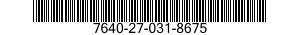 7640-27-031-8675 MAP 7640270318675 270318675