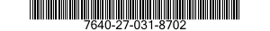 7640-27-031-8702 MAP 7640270318702 270318702