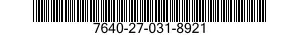 7640-27-031-8921 MAP 7640270318921 270318921