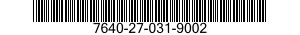 7640-27-031-9002 MAP 7640270319002 270319002