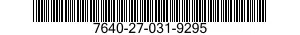 7640-27-031-9295 MAP 7640270319295 270319295